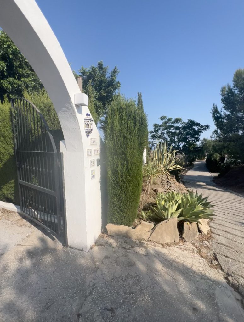 Poort bij Casa La Fuente